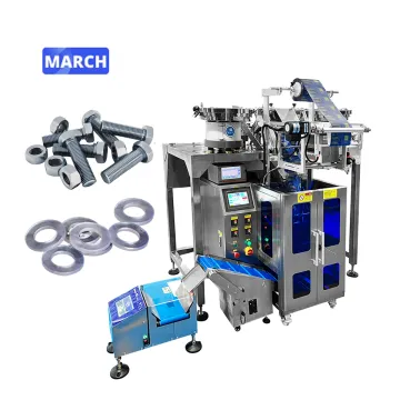Automatic Hardware Sorting and Packing Machine for Furniture Parts