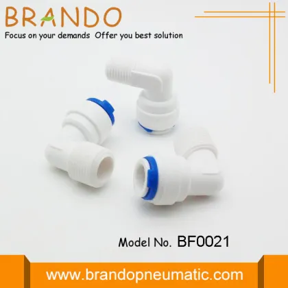Plastic Quick Connect Pneumatic Tube Fittings