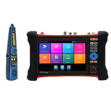 2020 IP Camera Tester with Touch Screen: Digital Multimeter for AHD, CVI, EX-SDI, and TDR Tests