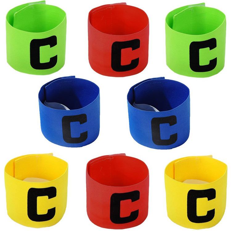 Vendo brazalete de capitán de fútbol colorido personalizado