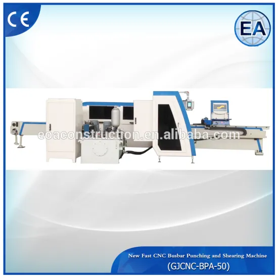 eco-friendly and vertical industrial cnc busbar punching and shearing machine
