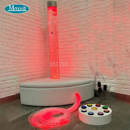 Sensory Bubble Tube Sofas Set with LED Water Bubble Decoration