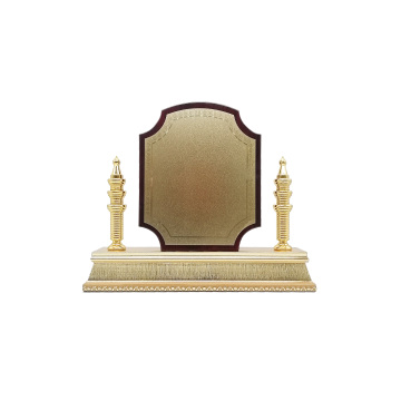 placa de madeira com base w-23