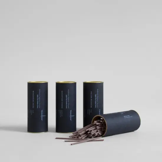 Eco-friendly candle boxes incense stick paper tube packaging