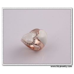 Lovely Heart-shaped Sea Shell Rings
