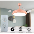 Ventilateur de plafond LED moderne