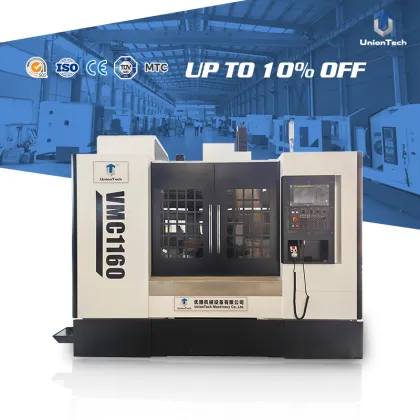 UnionTech VMC 1160 4-Axis Vertical Machining Center