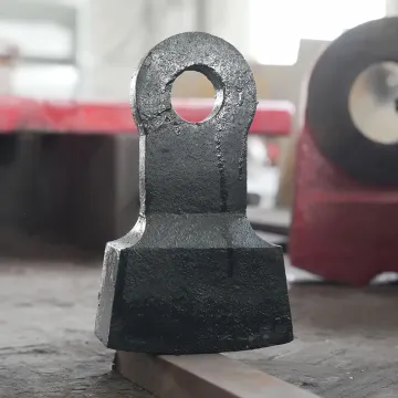 Low-Cost High-Chrome Crusher Hammer Head for Mining Applications