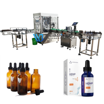 Automatic Dropper Bottle Filling and Capping Machine for Essential Oils and Cosmetics
