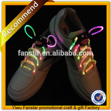 Supply all kinds of bright led shoelace,led shoelace with lights