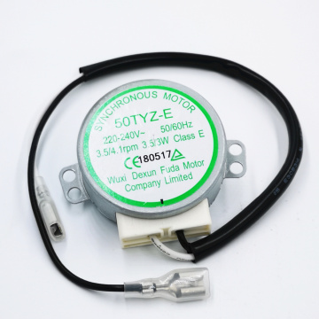 Brand new for ice cube machine HZB-25BF/25A synchronous motor 50TYZ-E 220V~240V 3.5/3W 3.5RPM AC motor (6.5)