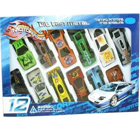 Die Cast Metal Alloy Car, 12 Pcs in 1 set ZCC62111