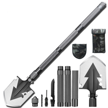 Survival Shovel Axe Set: Tactical Multitool for Camping