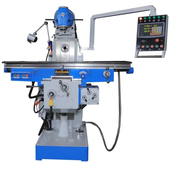 Keen-Type Milling Machine: Universal Mill Machine Offering Horizontal & Vertical Turret Operations