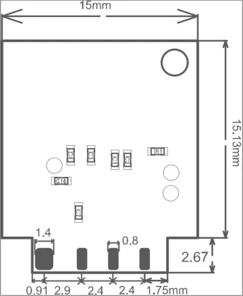 CC2530 ZigBee Switch Module - Compatible with Echo Plus, SmartThings, Tuya, eWeLink, Hue, zigbee2mqtt, ZHA, ZYZB004