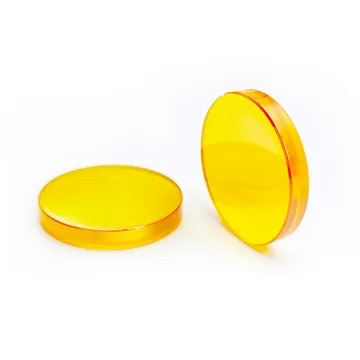 Custom Double Sided AR Coated 10.6um High Transmittance CVD ZnSe Zinc Selenide Protective Window Lens for CO2 Lasers