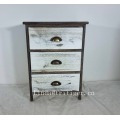 Country Style High Quality Blue Solid wood Cabinet