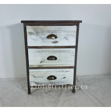 Country Style High Quality Blue Solid wood Cabinet