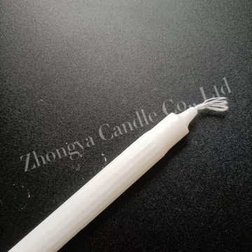hot sale fluted candles for supermarket and home