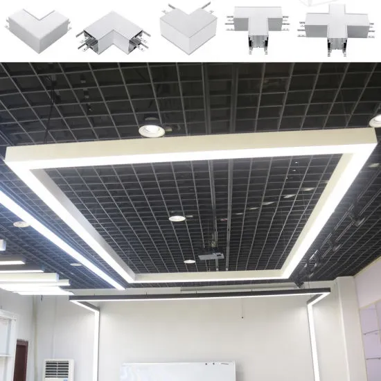 Modern Square Lighting Fixture for Office Suspension and Interior Ceiling Decoration