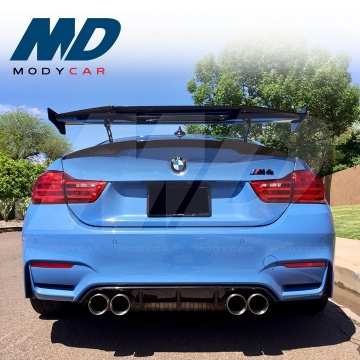Morph Auto Design Mad Style Carbon Fiber Rear Spoiler for 2014-2017 BMW 4 Series F80 F82 M4