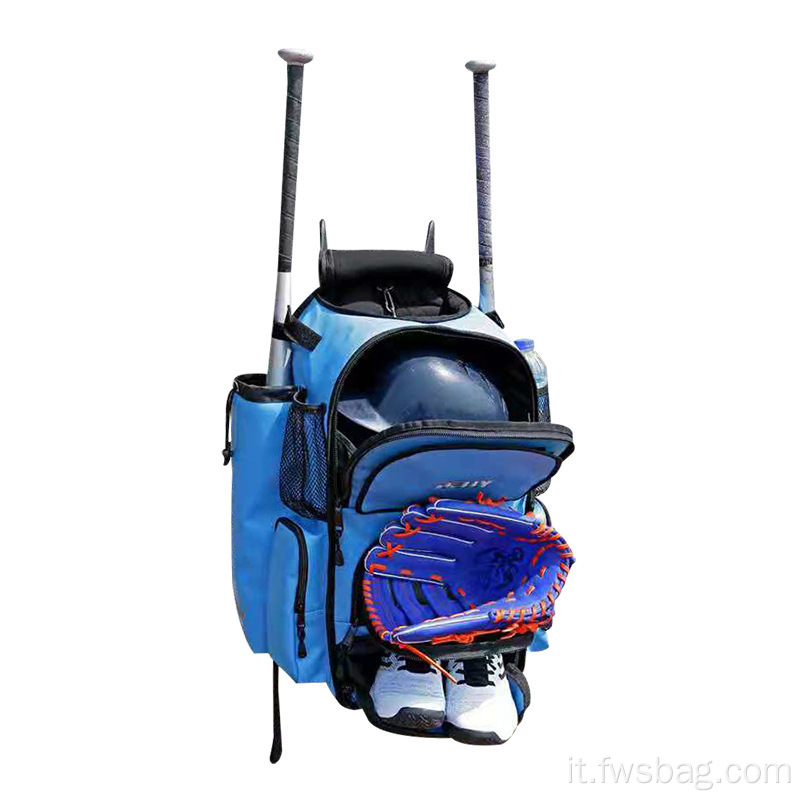 Raccolte di badminton sportive sportive impermeabili trasportano la borsa Oxford Funzione Backpack da baseball con racchetta da tennis