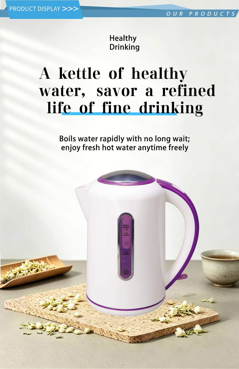 304 stainless steel kettle FK-1102-1 1