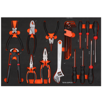 23 Pcs EVA Fixing Tool Set & Trolley Cabinet for Bicycle Repair