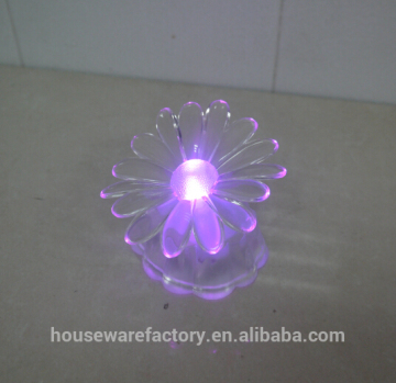 Christmas Tree plastic decorations flower with LED light