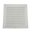 Grille de ventilation carrée en alliage d'aluminium