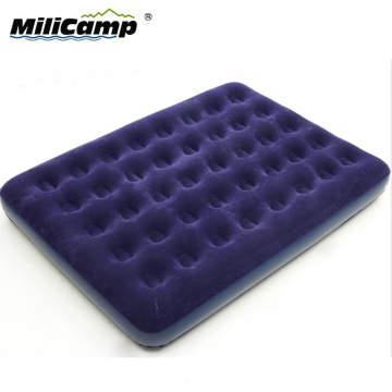 Tragbares weiches Touch Klapperluftbett Campingluftbett