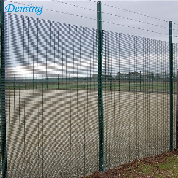 Hot Dip Galvanized Anti climb 358 Iron Fence