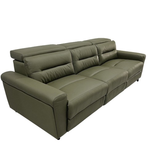 Sofa Kulit Elektrik Dinding Sifar Moden