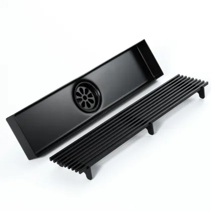 Black drain stainless steel floor drain
