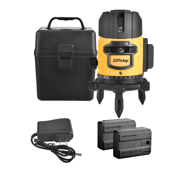 515 Wavelength 5 Dot LCD Control Mini 360 Rotating Laser Level System