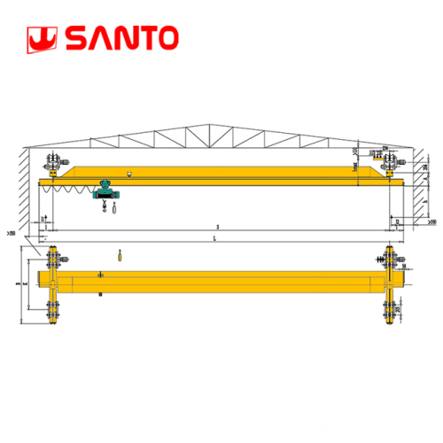Overhead Cranes for Sale: 5 to 20 Ton Single Girder EOT Cranes in Pakistan