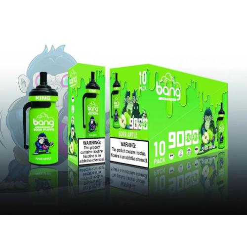 Kettle Shape Disposable Vape Bang King 9000 Puffs