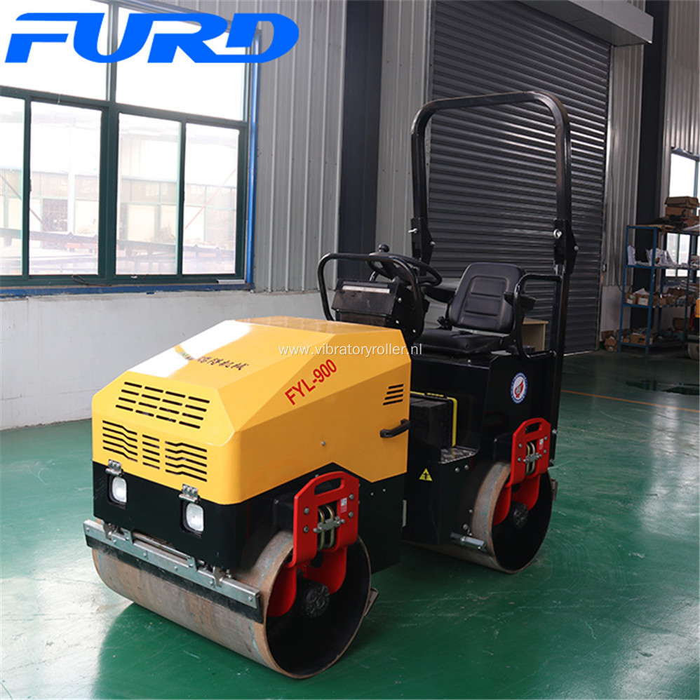 2 ton Smooth Steel Drum Roller Compactor