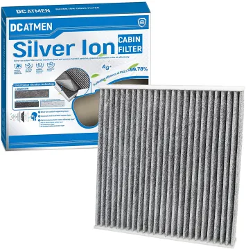 DCATMEN Silver Ion and Activated Carbon Cabin Air Filter 87139-30040 for Toyota