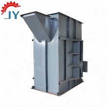 Sistema de transportadores elevador de cangilones de molino harinero
