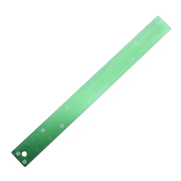 Customized Green Double Scale Fashion Ruler for School