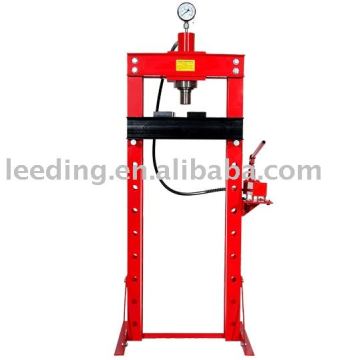 30Ton hydraulic floor Shop Press with Gauge press plates