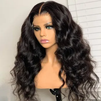Wholesale Natural Human Hair Lace Wig,360 Lace Frontal Loose Wave Human Hair Wigs,40 30 26Inch Human Hair Wigs For Black Women