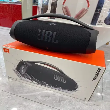 TOP SALES JBL BOOMBOX 3 Original Outdoor Party Speaker with Massive Sound Deepest Bas IPX7 Waterproof Speaker