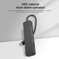 Aluminium legering 4 in 1 USB Hub3.0 draagbaar