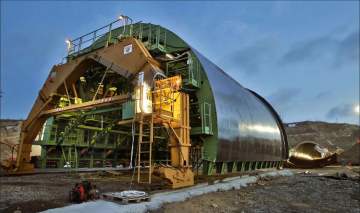 Cassaforma a tunnel semplice per rivestimento