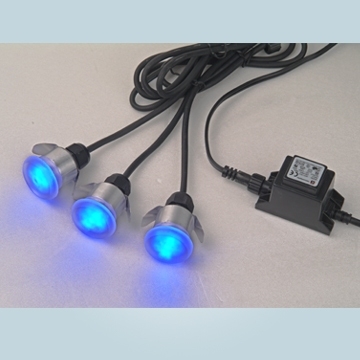 Kleinen Kreis LED-Edelstahl-Einbau-Lampe
