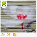 Custom Printing Wholesale 100% polyester print pleated tulle knitted fabric Manufactory