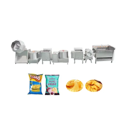 150kg/h Compound Pringles Potato Chips Production Line