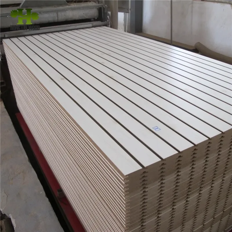 Melamine Grooved MDF for Display Furniture